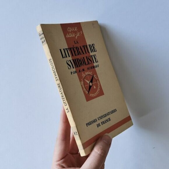 1957 La Litterature Symboliste French Book, France Literary Artistic Movement - Picture 2 of 9